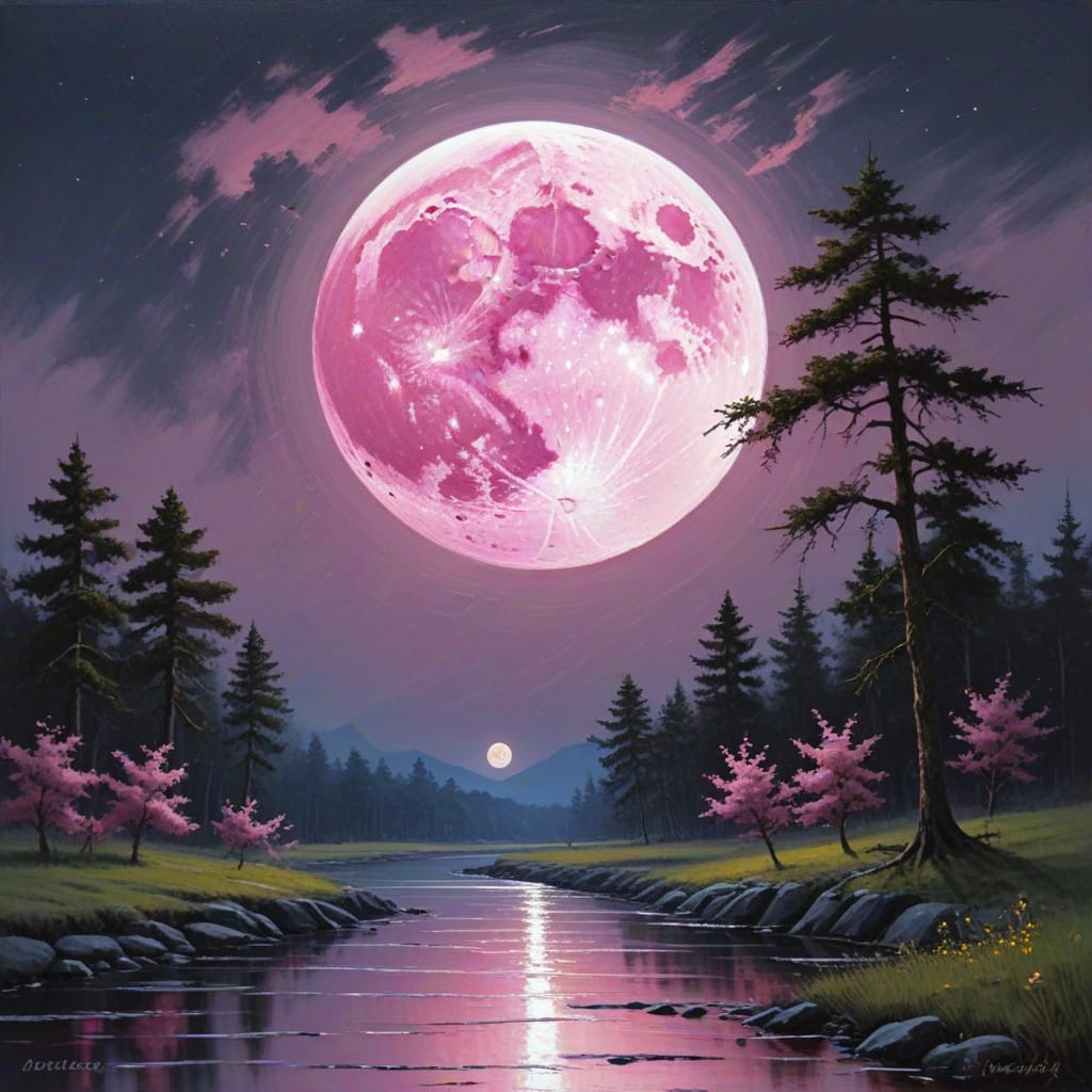 Full Pink Moon