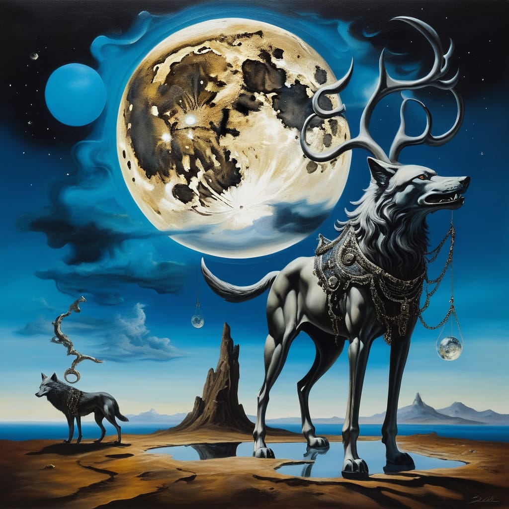 New Wolf Moon in Sagittarius December 19, 2025